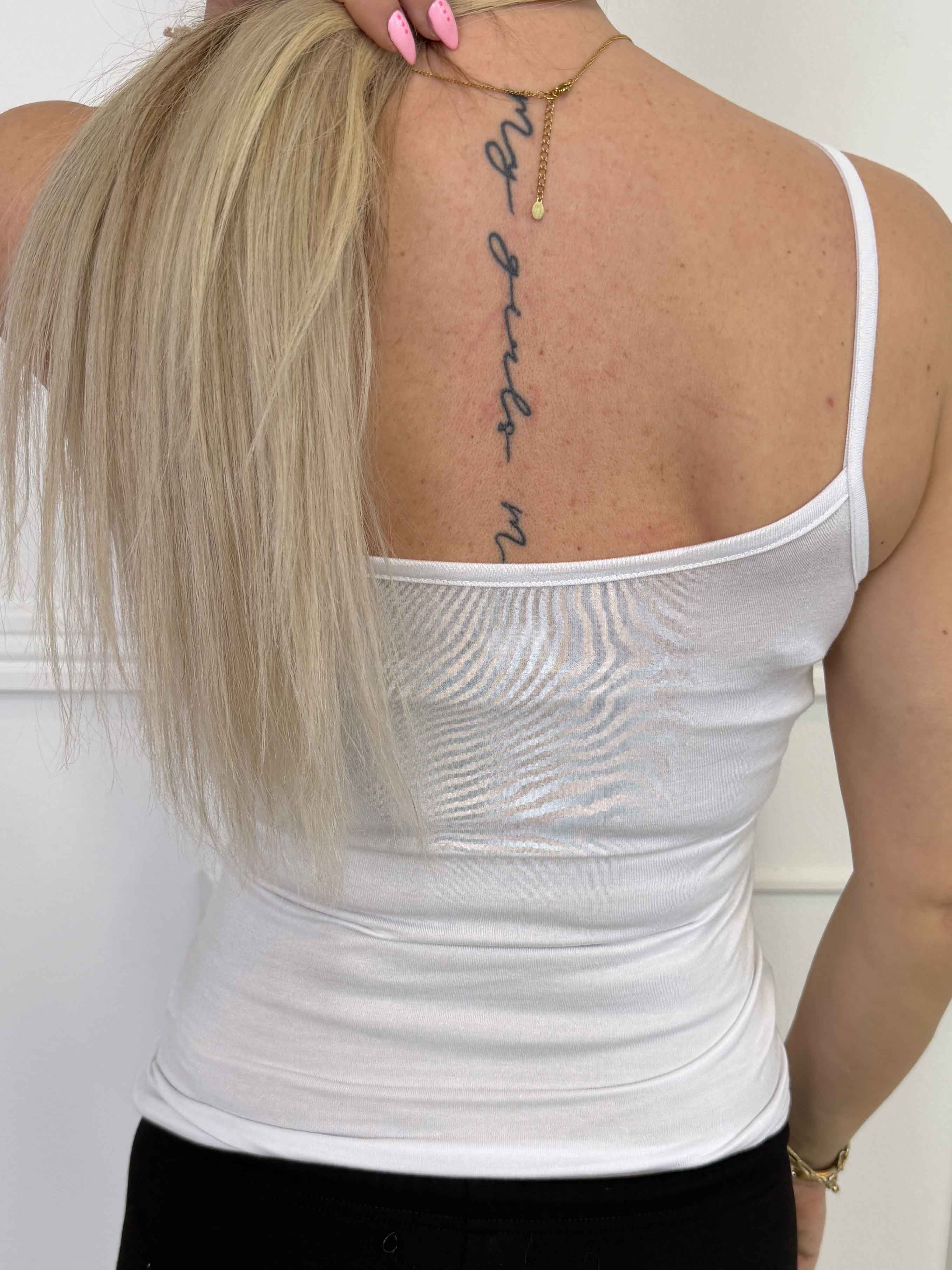 Fiona - Basis stroptop i blød viskose